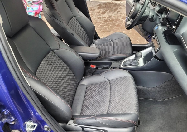 Toyota Yaris cena 79900 przebieg: 23000, rok produkcji 2021 z Piaseczno małe 596